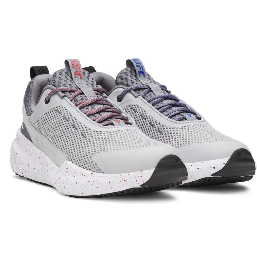 Under Armour UA Project Rock BSR 5 UFC Women's Training Shoes Gray Size 9 NEW